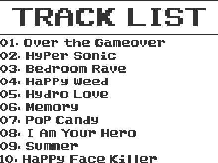 track list